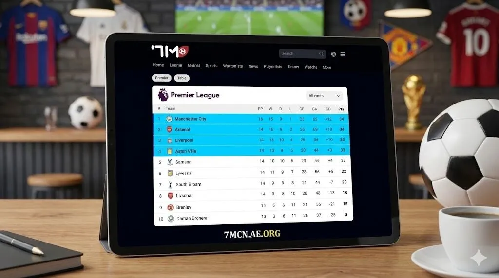 Tầm quan trọng của bảng xếp hạng 7m