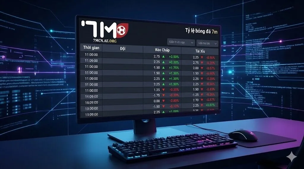 Tổng quan về hệ thống tỷ lệ bóng đá 7m